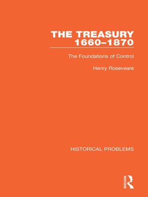 cover image of The Treasury 1660-1870